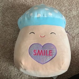 NWT Valentine Mushroom Squishmallow